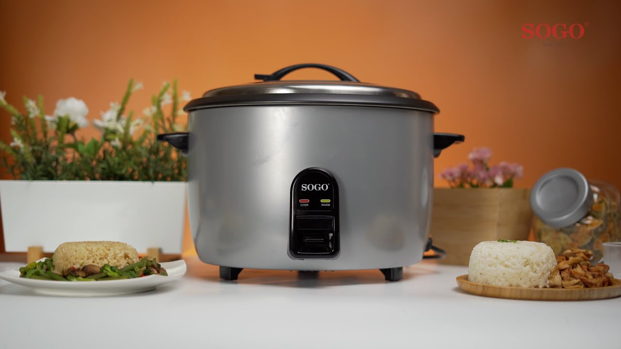 SOGO ARR-SS-10770 | SS-10780 - ARROCERA PROFESIONAL | PROFESSIONAL RICE COOKER 5.6L 1900W