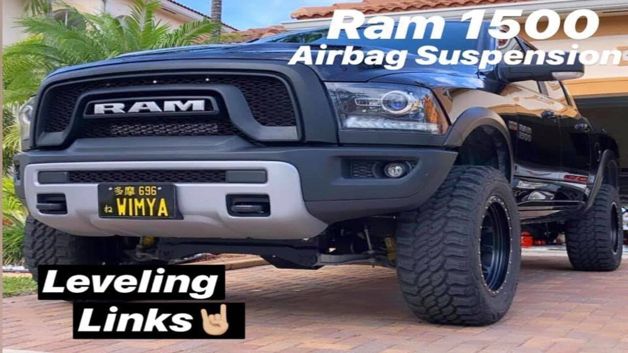 Комплект для выравнивания подвески Ram Rebel + Lift Kit (сделай сам и обзор) для Ram 1500 Air Ride
