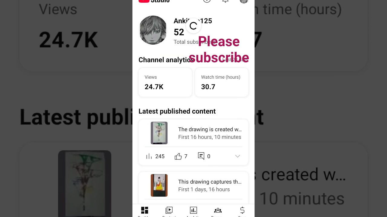 😭highlight the type of contentand include relevnt keyword to atract views😭