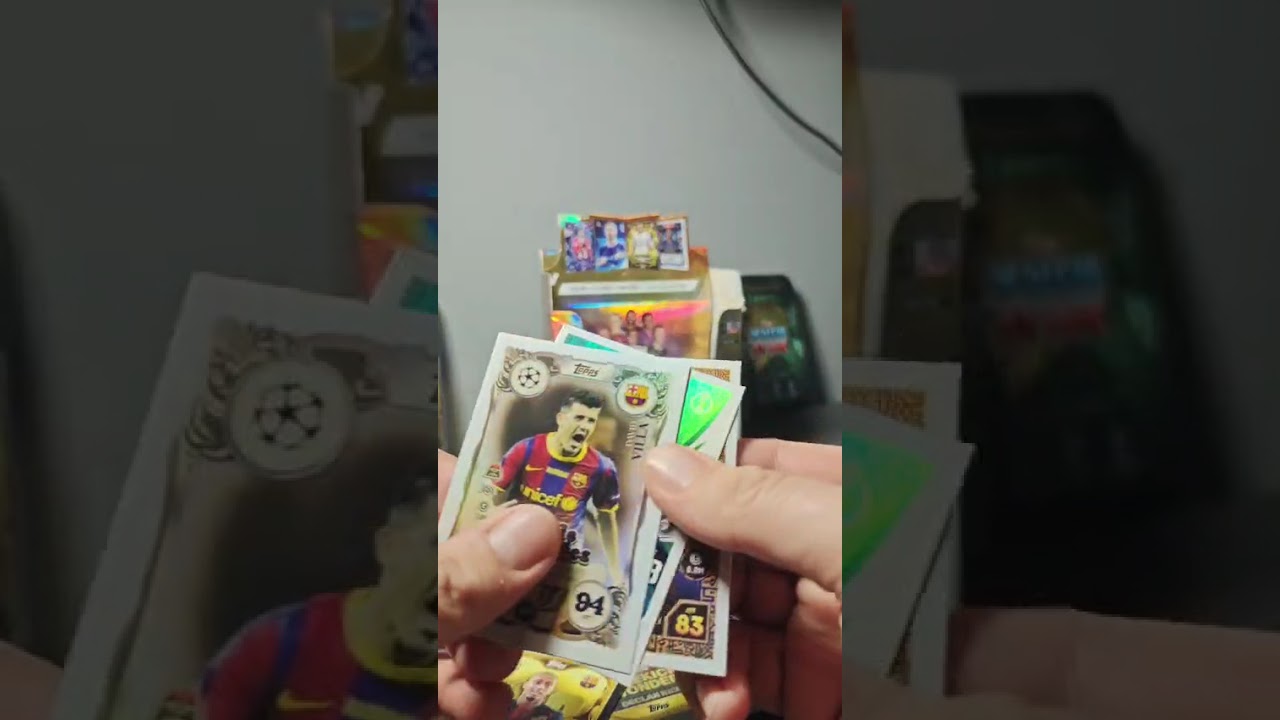 Otwieramy z żoną całego boxa Match Attax 25/26 3/3