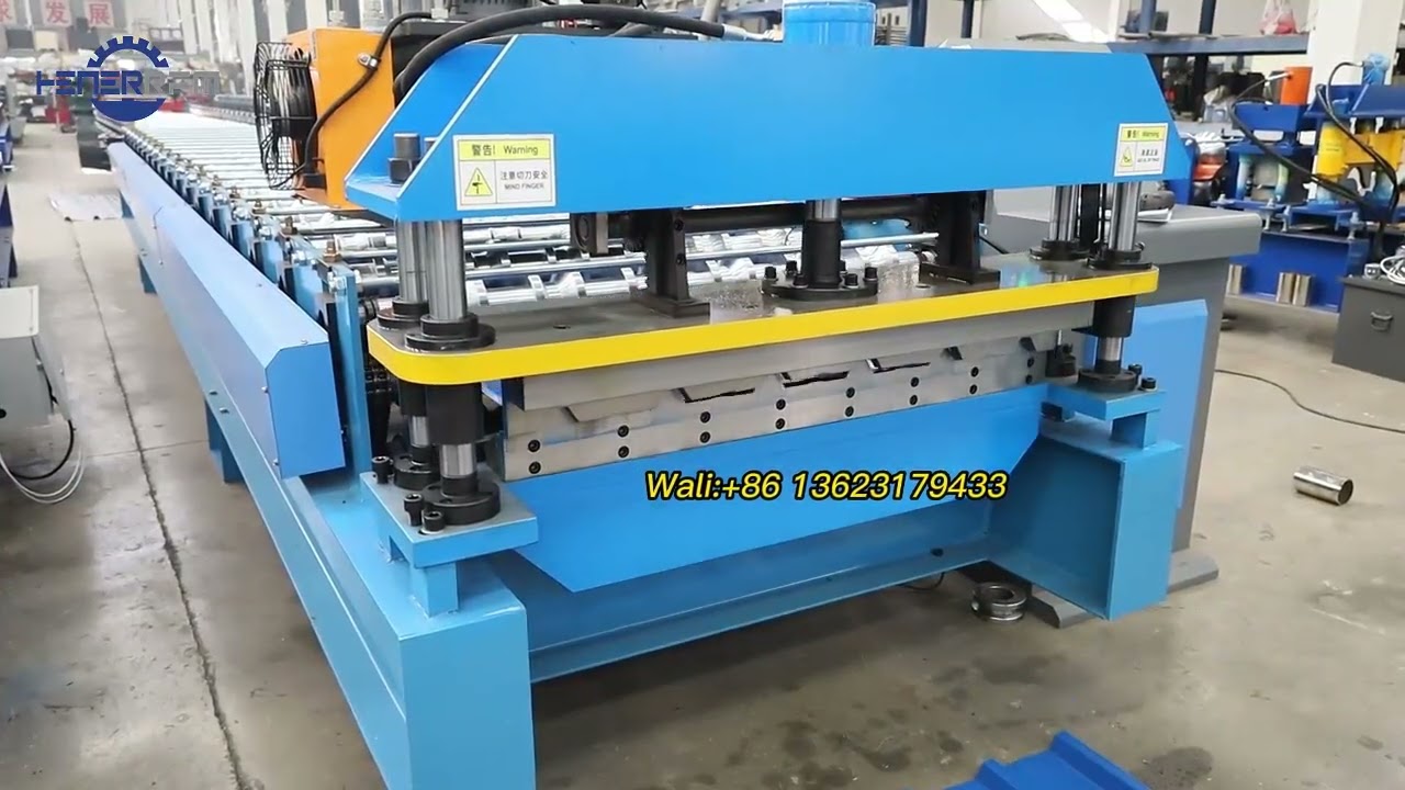 Factory Direct Sales 1250mm Trapezoidal Roof Panel Roll Forming Machine Trapezoidal Roof