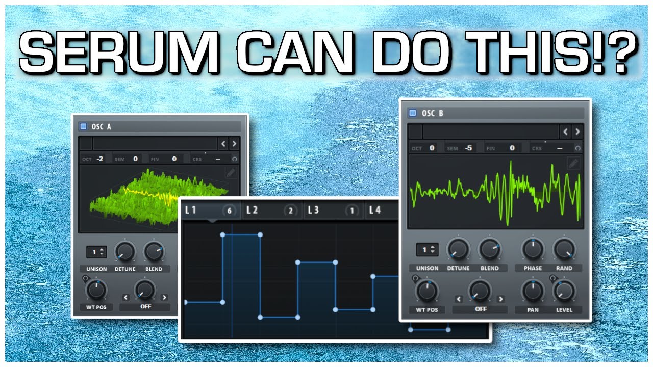 Glitchy WATER FX with Serum!