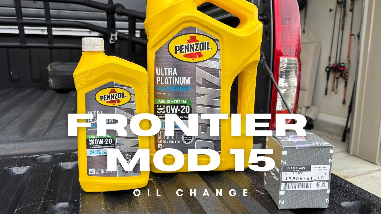 Nissan Frontier Mod 15: The Ultimate Oil Change