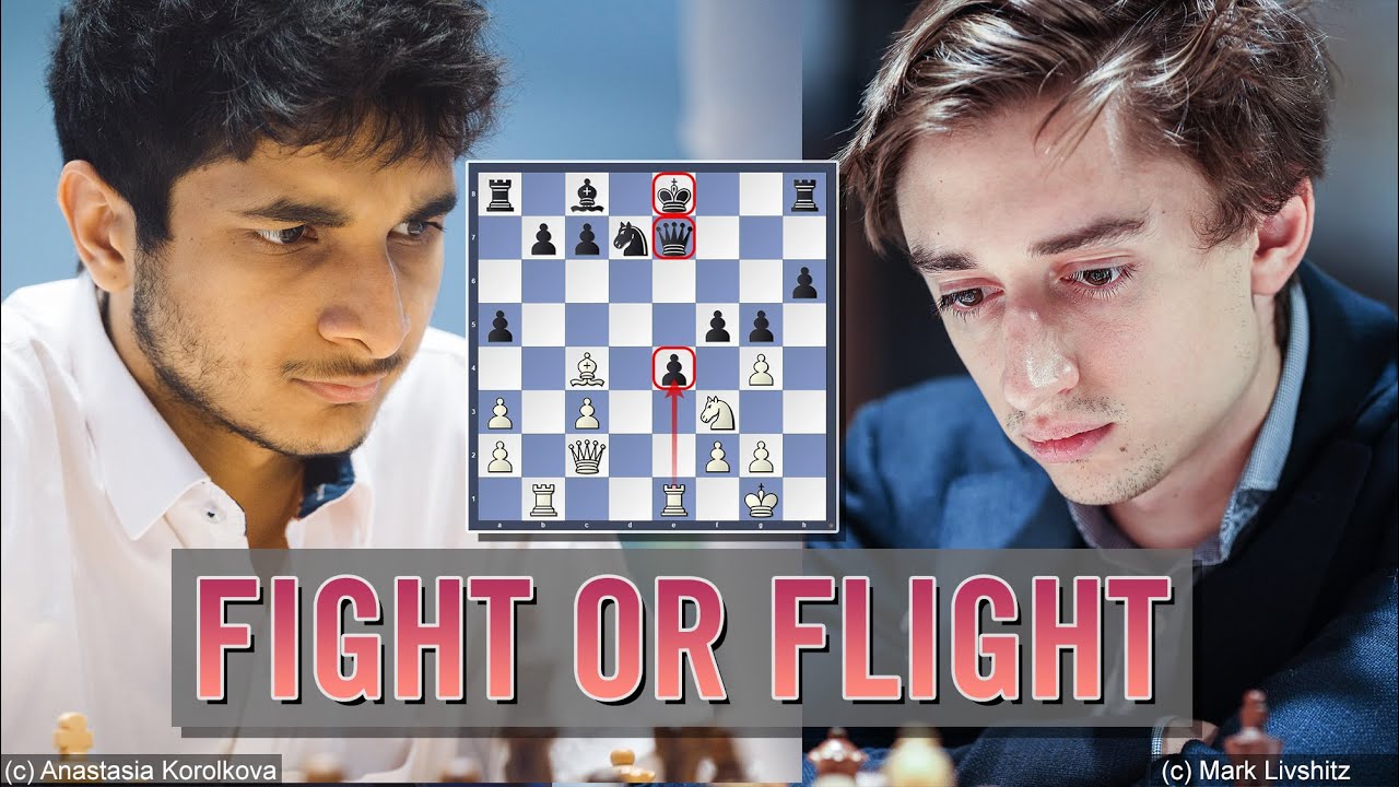 Fight or Flight | Daniil Dubov vs Vidit Gujrathi | Tata Steel Chess 2022