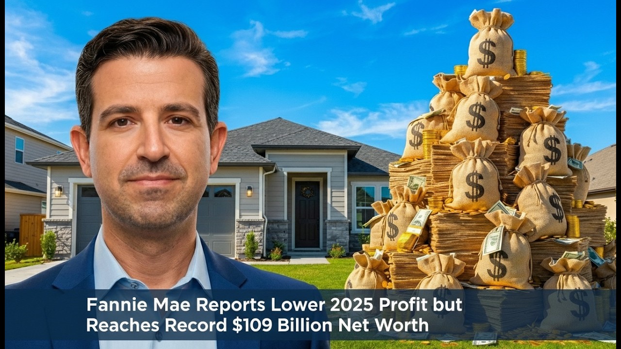 Fannie Mae Reports Lower 2025 Profit but Reaches Record $109 Billion Net Worth