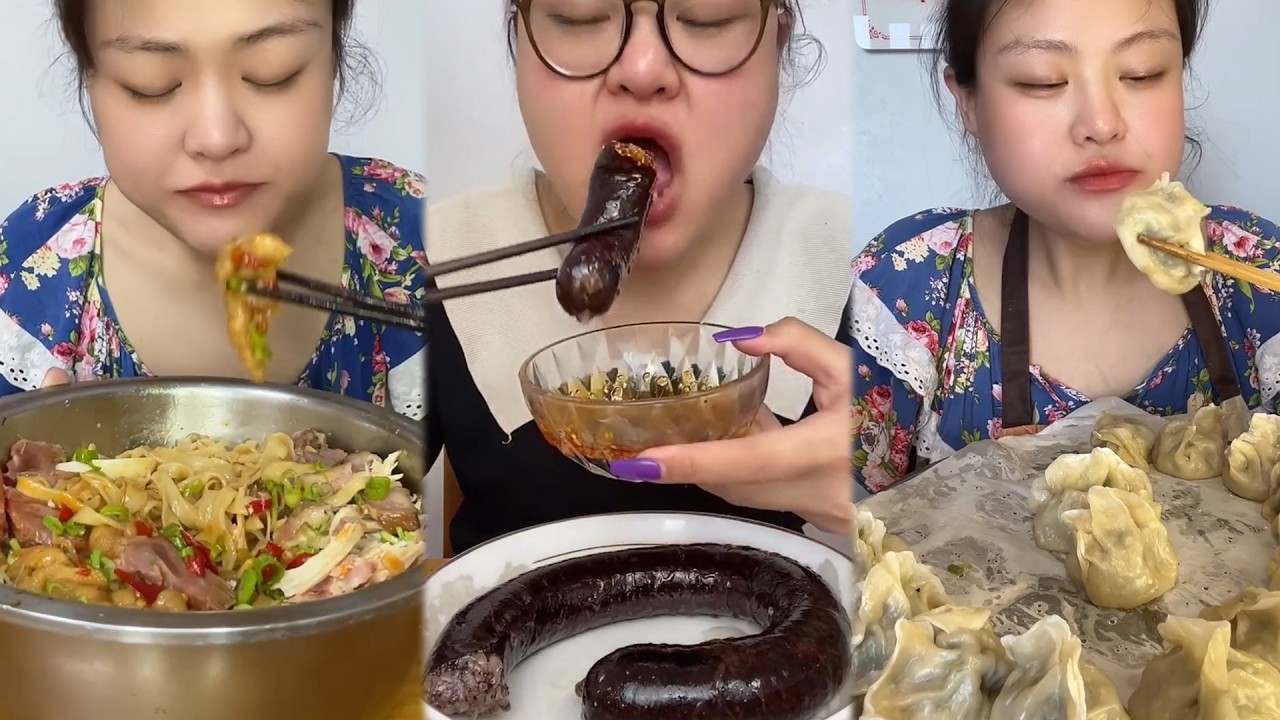 Mukbang food challeng new with real sound #d9mukbang #mukbang