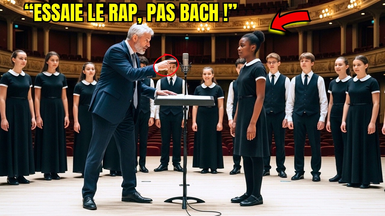 Un Milliardaire Se Moque D’une Fille Noire… Puis Sa Voix Incroyable Fait Taire Toute La Salle.