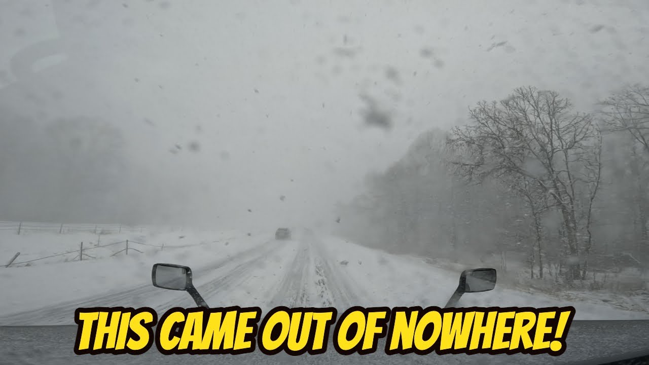 #161 Heavy Snow Fall Trucking