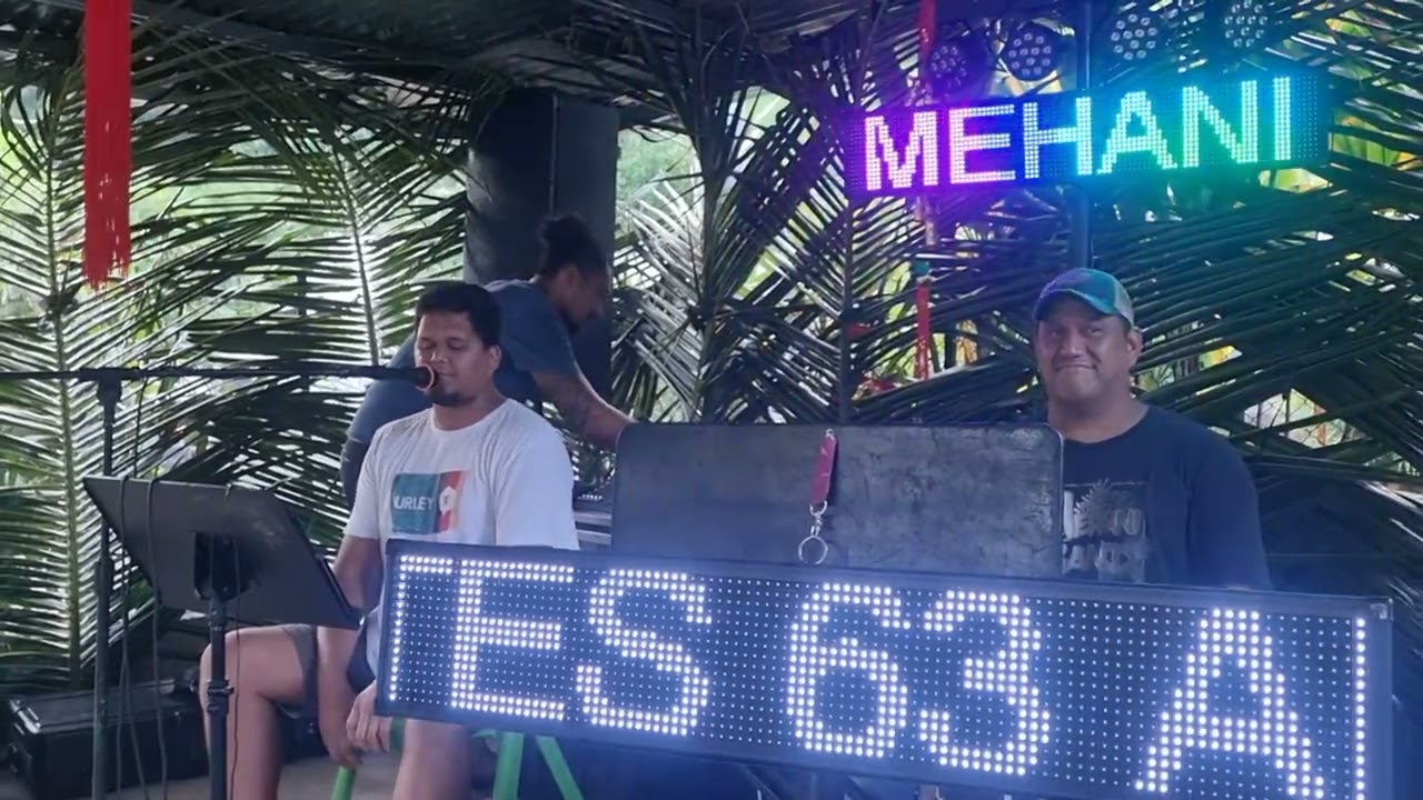 IAORANA MEHANI BAND CHECK SOUND A MAHINA CITY 08/02/2025 MAUURUURU HAPPY BIRTHDAY PAPI ALEXIS 2
