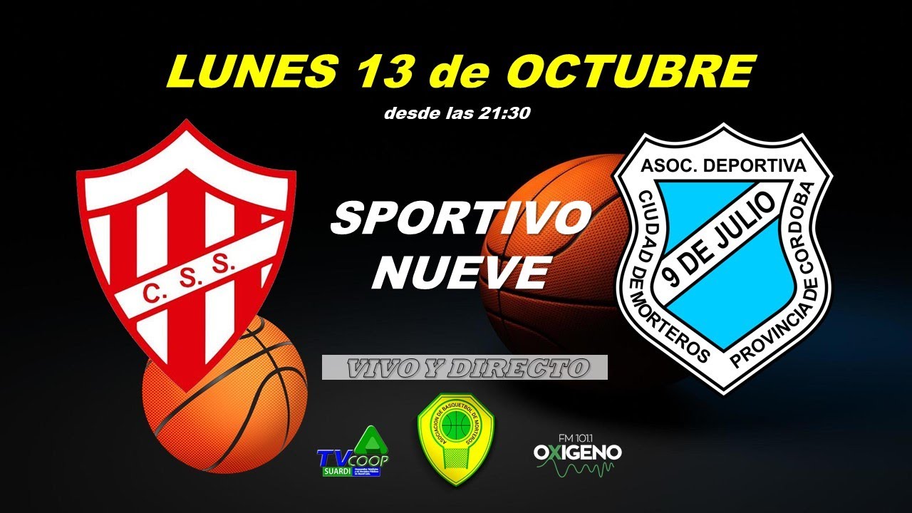 🔴 BASQUET 🔴 SPORTIVO I NUEVE 13.10.2025