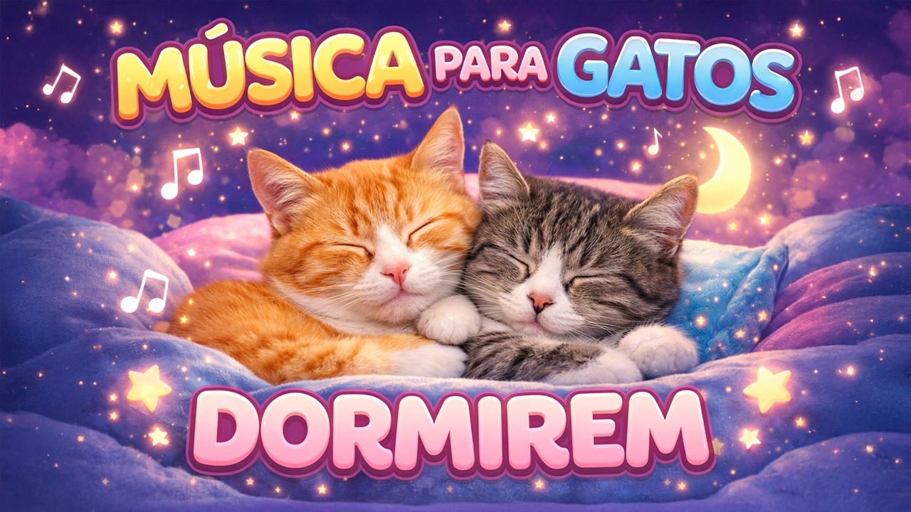 Música Especial para Gatos Dormirem Tranquilos;