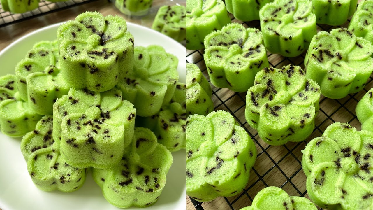BOLU PANDAN MESES 2 TELUR TANPA OVEN