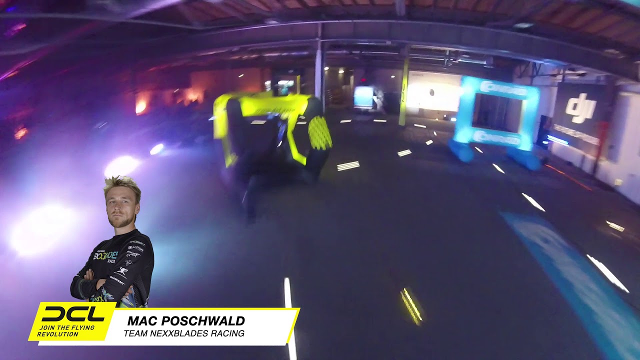 Drone Racing in Berlin - DCL in the Station | Mac Poschwald Semifinal Race