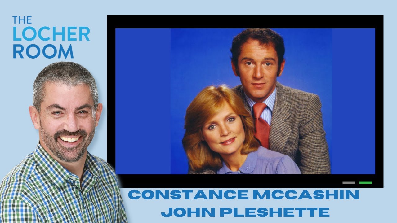 Knots Landing's Constance McCashin & John Pleshette Bring Seaview Circle to The Locher Room!