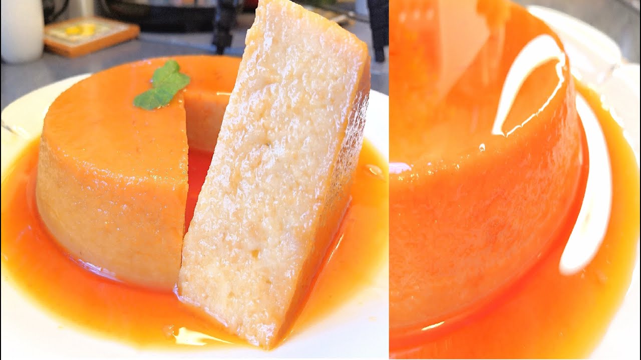 Flan Caramel SANS Oeufs ! Sans Four ! Sans Gélatine 🍮 Eggless Flan🍮فلان كراميل لا فرن لا بيض لا نشاء