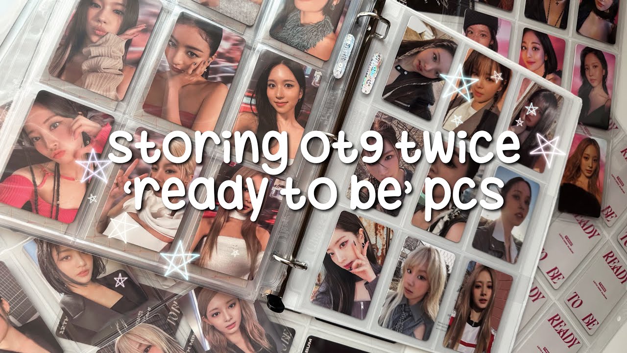 storing ot9 twice &lsquo;ready to be&rsquo; photocards!!