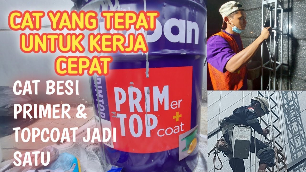 Cat Besi Anti Karat Terbaik Primer dan Topcoat Jadi Satu - Propan PRIMTOP