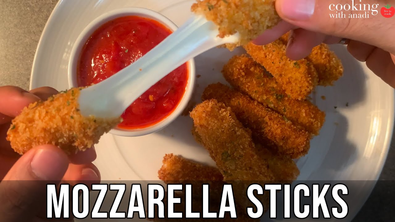 Deep Fried Mozzarella Sticks w/ Panko #gamedayappetizersiangood