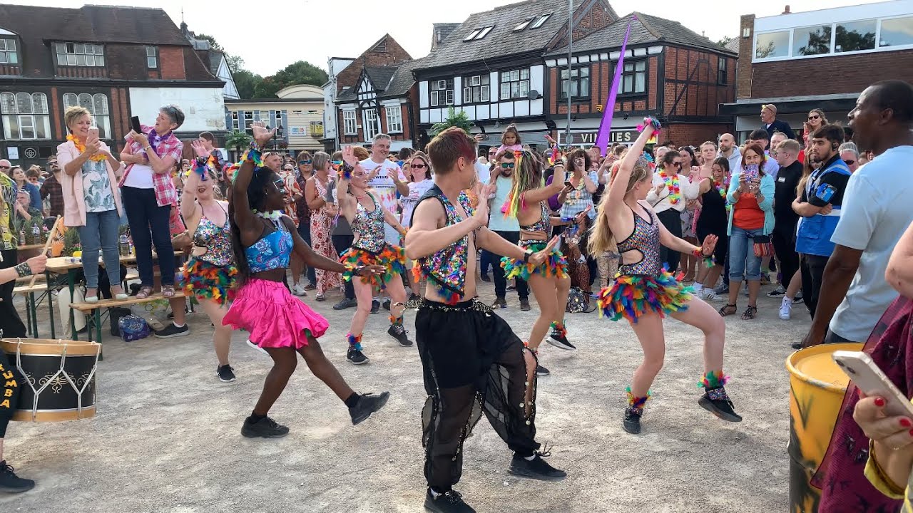 Northwich Pina Colada Festival 22 Dancers @katumbadrumming
