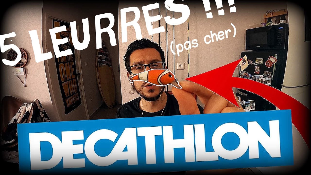 5 LEURRES (PAS CHER) POUR COMMENCER LA PÊCHE ET SORTIR DU FISH !!!
