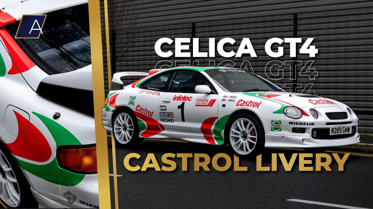 Rally Legend Toyota Celica GT-Four gets the Castrol Livery Wrap! | Autowrap Manchester