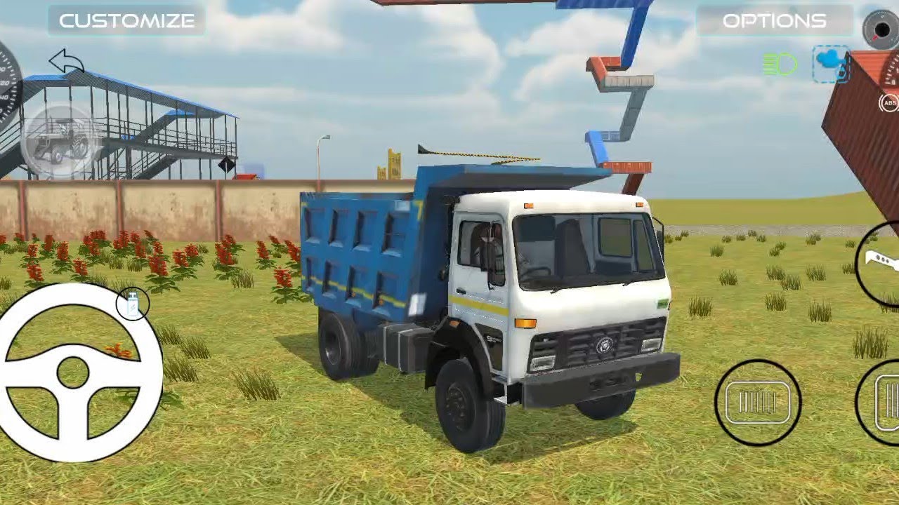 Truck driving 