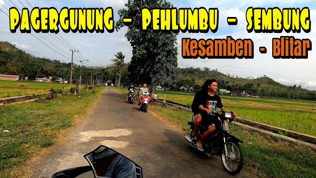 Full Rute Jalan Desa Sejuk & Indah di Pagergunung , Pehlumbu Sumber Tretes , Sembung Kesamben Blitar