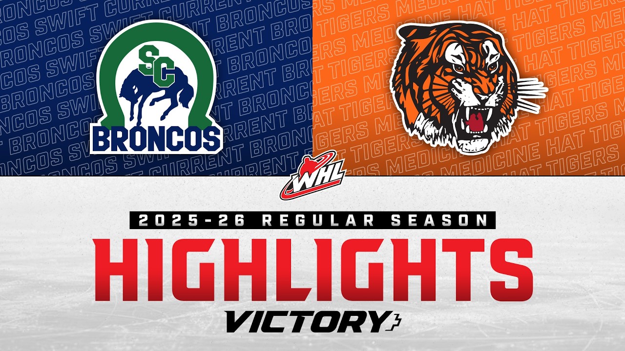 Swift Current Broncos at Medicine Hat Tigers 02/07 | WHL Highlights 2025-26