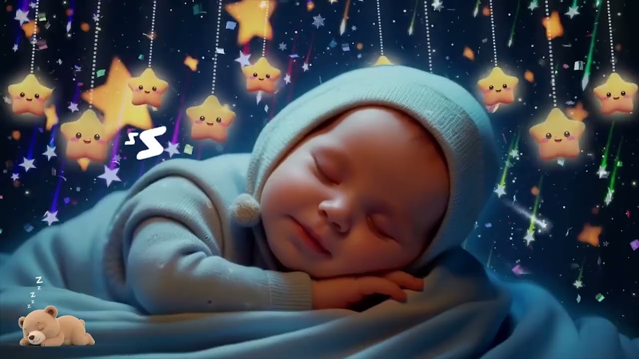 Mozart Brahms Lullaby 🌜 Baby Sleep Music 🎶 Calming Music to Let Go of Insomnia and Sleep Deeply