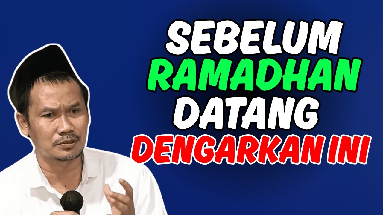 SEBELUM RAMADHAN TIBA, DENGARKAN NASIHAT GUS BAHA YANG MENYENTUH HATI