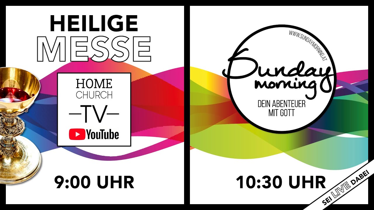 Sonntag - Hl. Messe um 9.00 Uhr - live aus dem Kapitelsaal in Salzburg