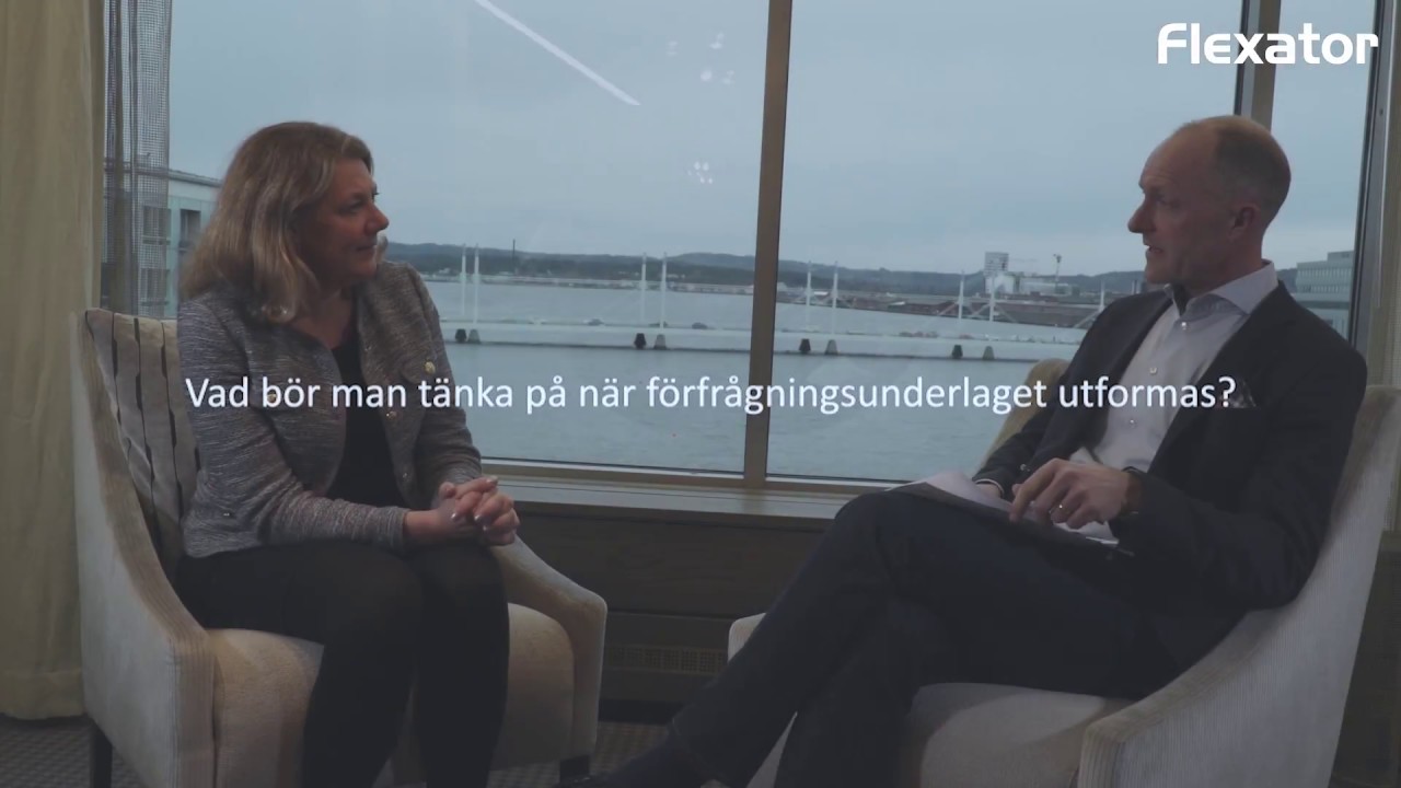 Del 1 av 5 Flexator - Upphandlingstips med Ellen Heldahl