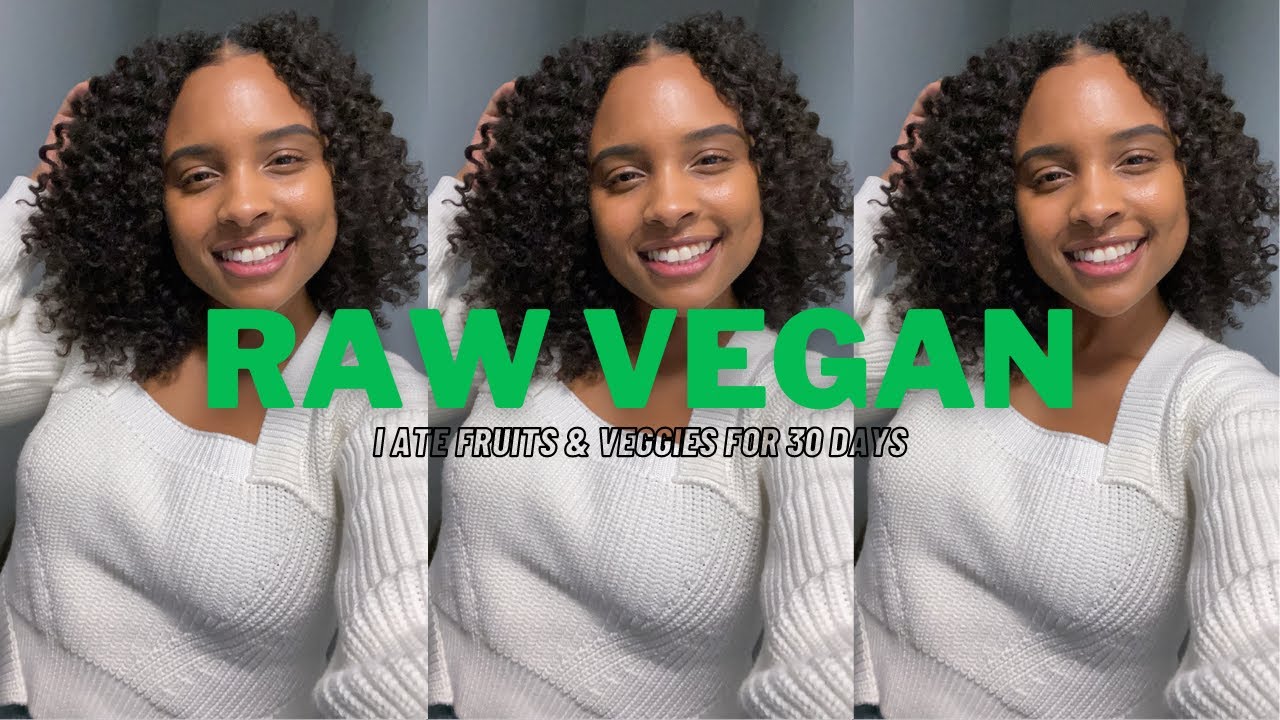 I ate RAW fruits & vegetables for 30 Days (Weight Loss) | Raw Vegan