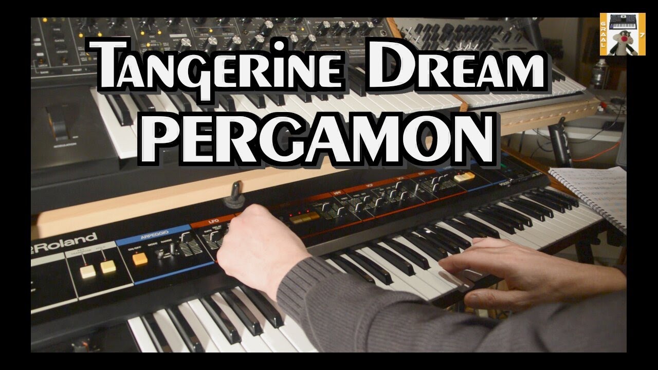 Tangerine Dream -PERGAMON 2017'cover)