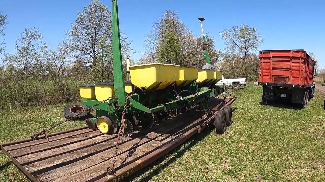 Day One and Two of planting season 2025 soybeans are in the ground