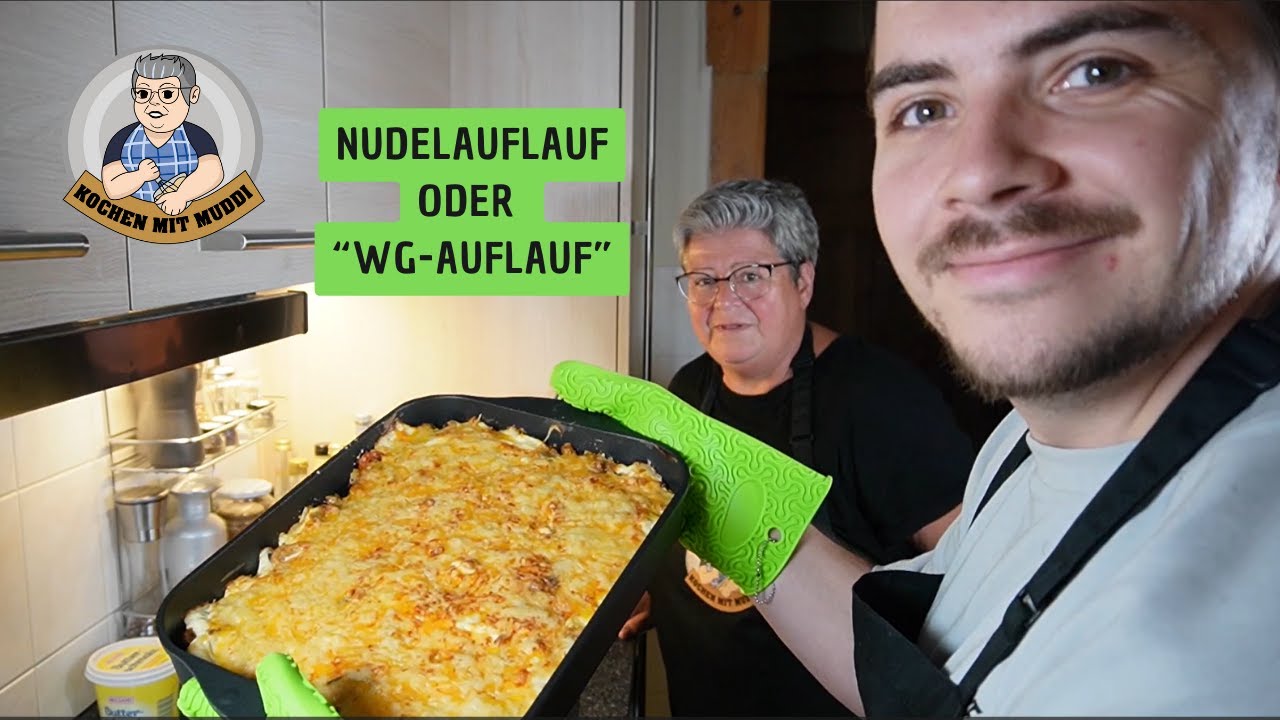 Nudelauflauf auch "WG-Auflauf " genannt