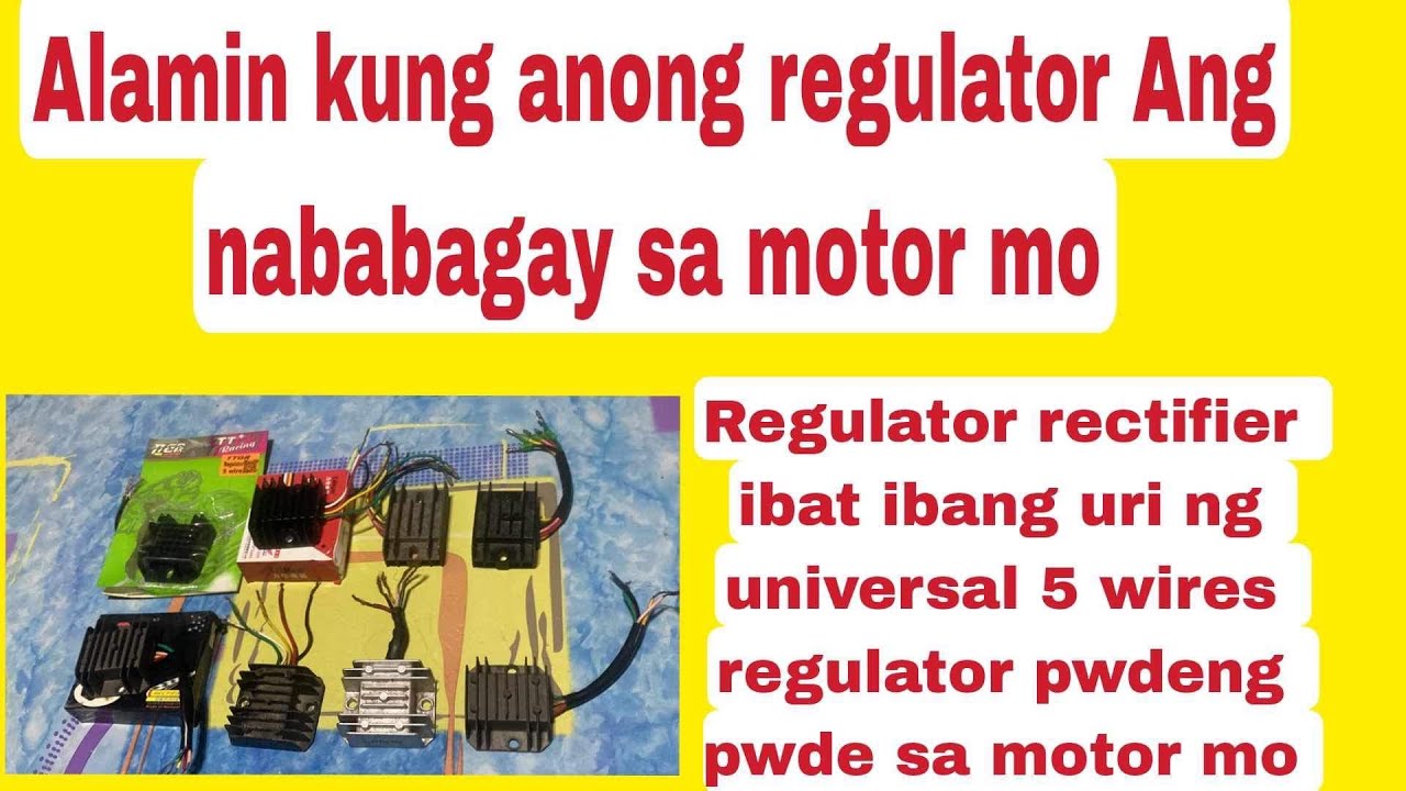 Ano Ang magandang regulator rectifier?
