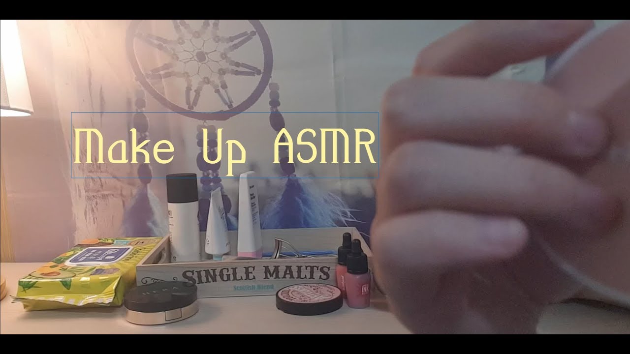 메이크업 Make up ASMR 2｜모닝팩으로 스킨케어, 파우더 팩트 톡톡, 슥슥 화장하기