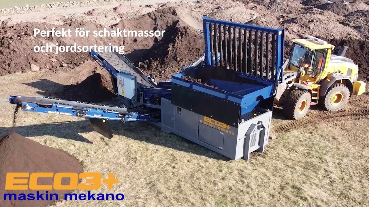Sorteringsverk på lastväxlarram ECO3+