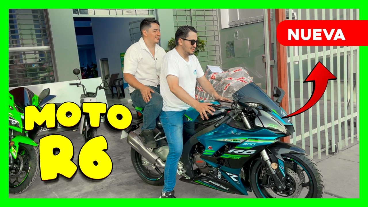 🥇MOTOS DEPORTIVAS ECONÓMICAS 🔥R6 LA MÁS POTENTE 🔥DEL MERCADO S/ 78..