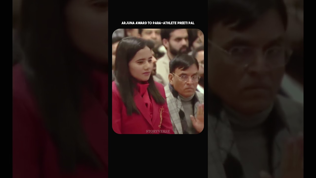Arjuna Award 2024 to Para Athlete Preeti Pal #india #motivation #ekbharatshresthbharat #inspiration