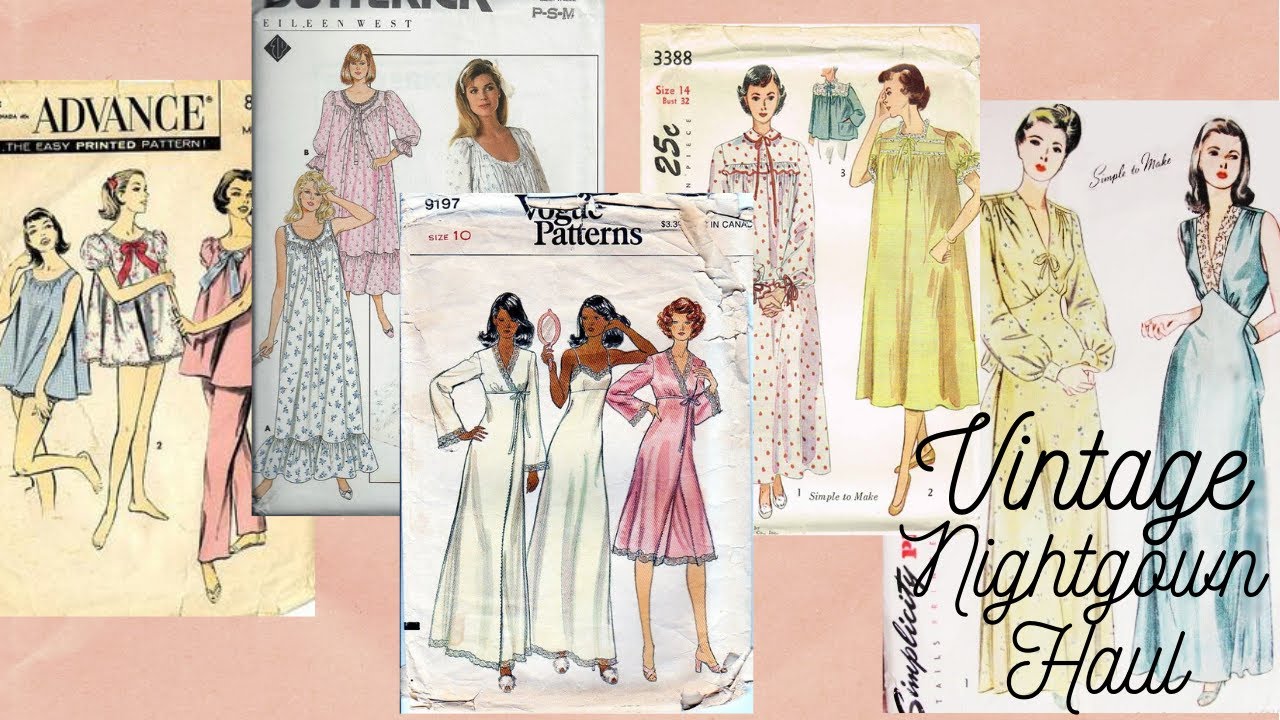 My Weird Obsession - VINTAGE (Granny) NIGHTGOWN Collection! | This Is Embarrassing 😂