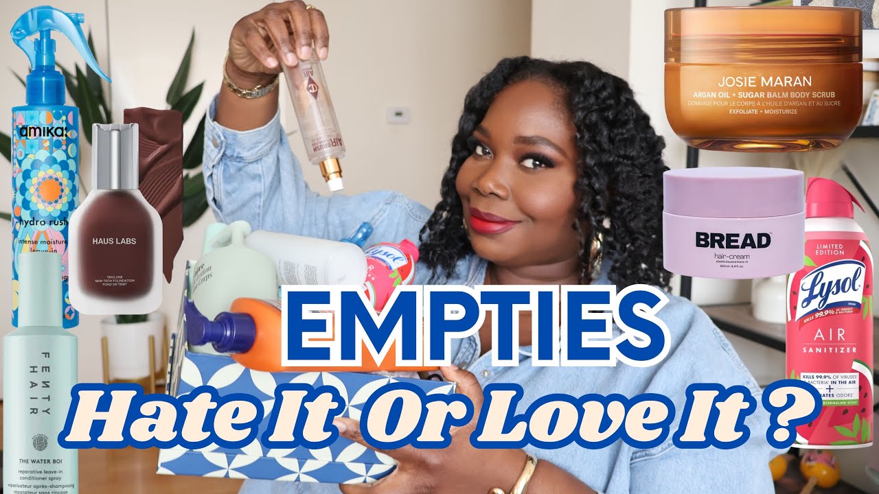 Hair & Skincare Product Empties | What I Hated & Loved