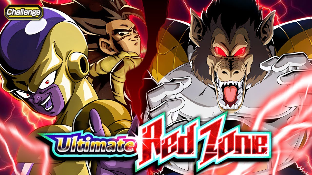 LR GOLDEN FRIEZA + GOGETA VS. NAPPA & VEGETA! THE ULTIMATE RED ZONE! (DBZ: Dokkan Battle)