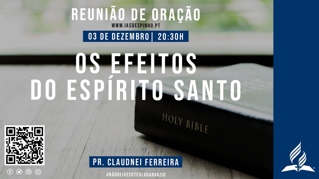 Os Efeitos do Espírito Santo | Pr. Claudnei Ferreira