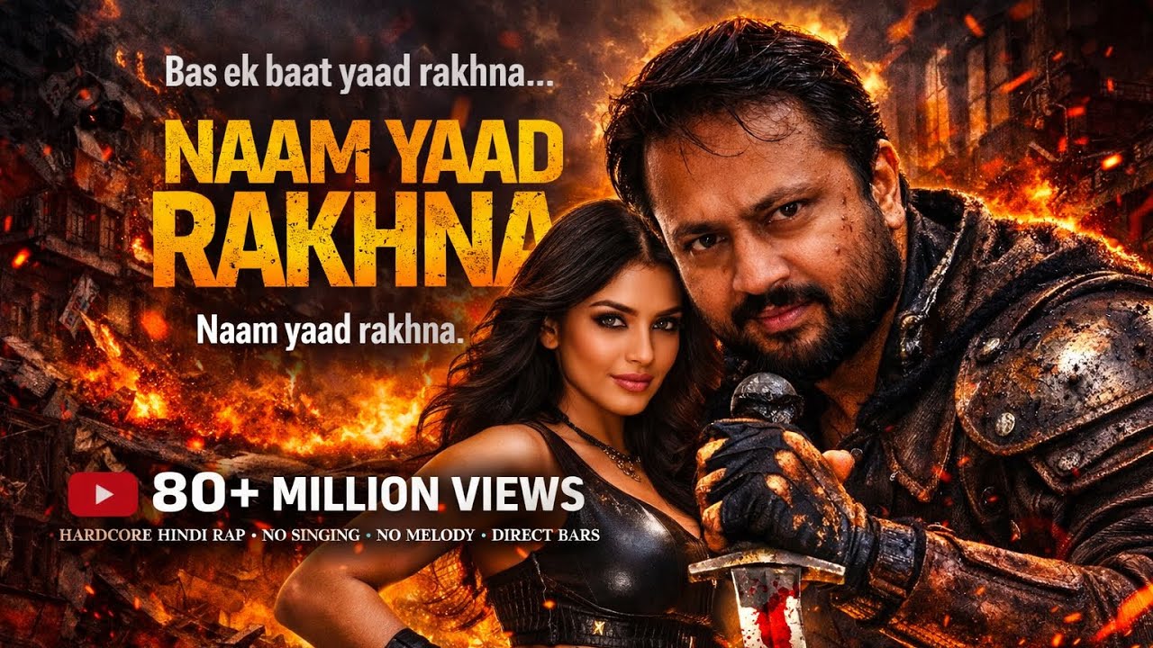 NAAM YAAD RAKHNA | Hardcore Hindi Rap | Revenge Anthem | Warrior Vibes | Official Video
