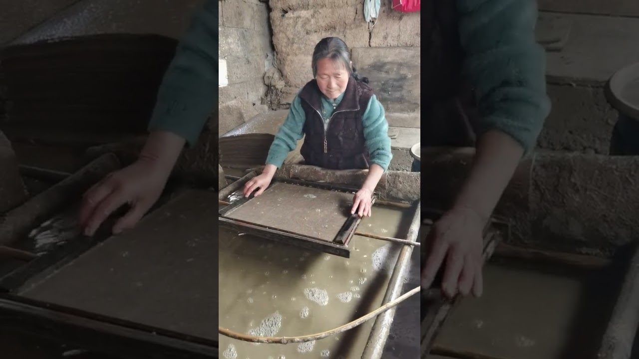 Traditional Paper Making China