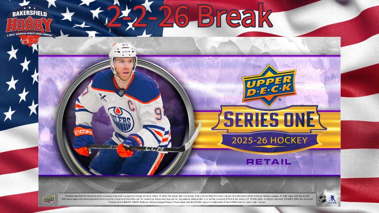2-2-2026 2025/26 Upper Deck Series 1 Blaster Break #277