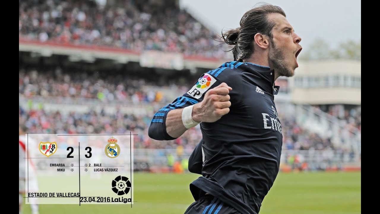 Rayo Vallecano 2-3 Real Madrid (La Liga 2015/16, matchday 35)