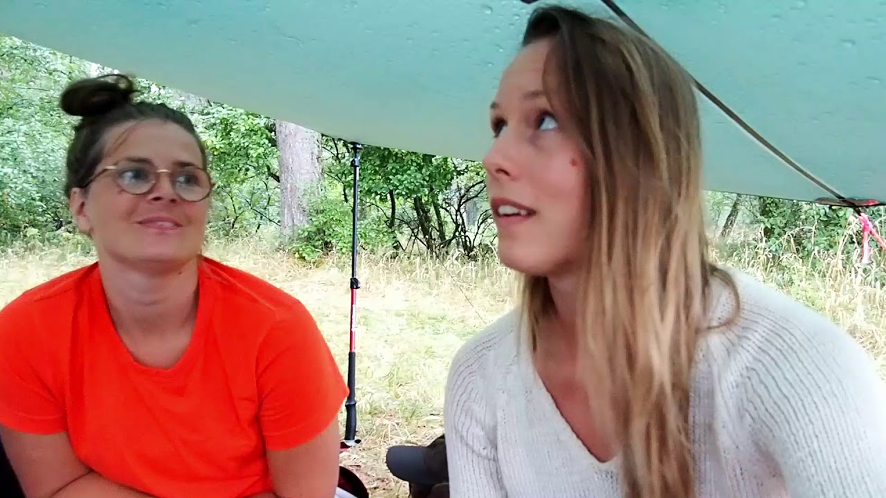 Tältning vid Vombsjön